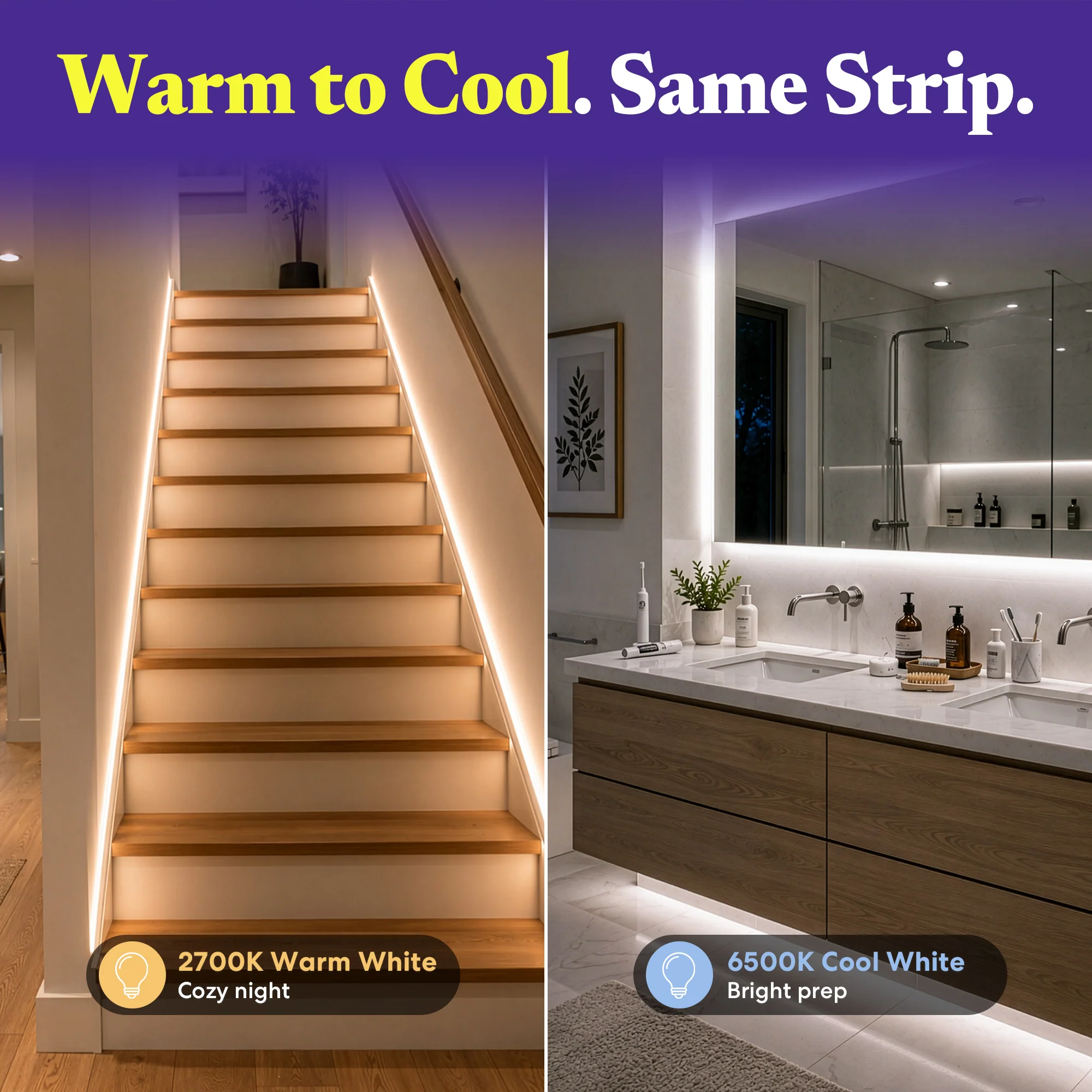 GlowRight Smart+ COB Lightstrip - Image 5